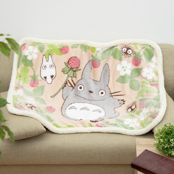 Marushin My Neighbor Totoro "I Found a Strawberry" Lap Blanket