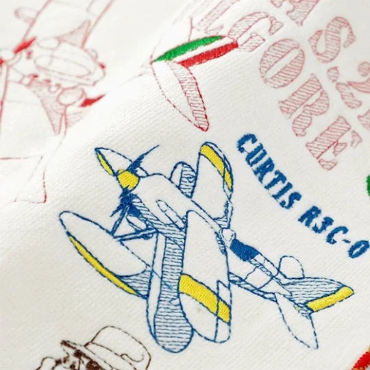 Marushin Porco Rosso Seaplane Mini Towel