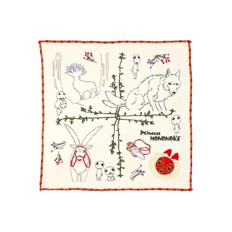 Marushin Princess Mononoke Forest Spirits Mini Towel