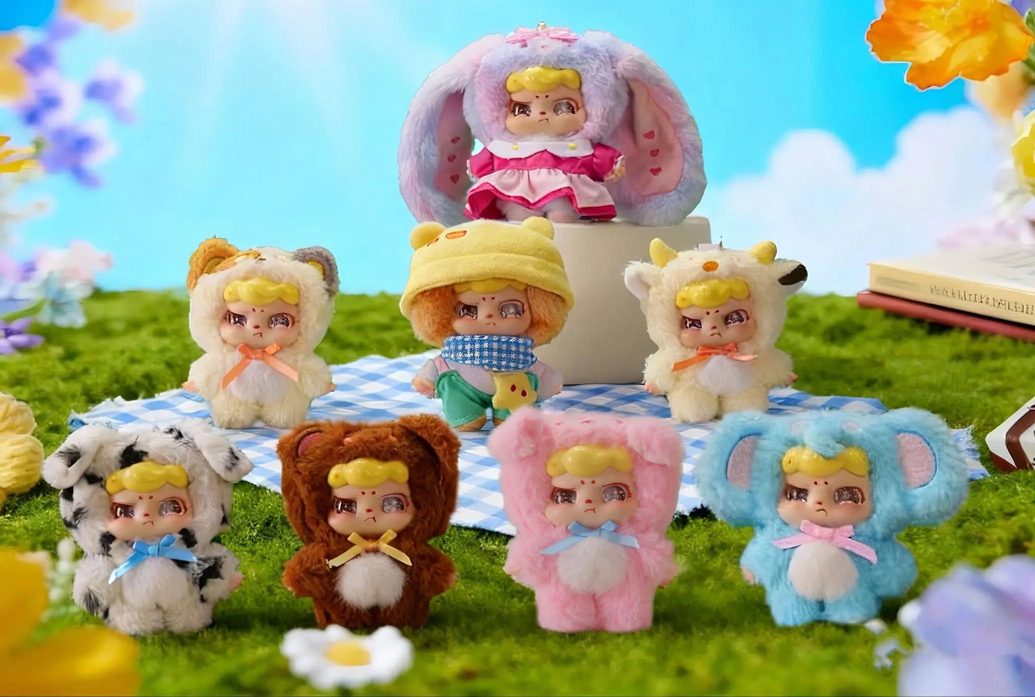 GUGUMI Fluffy Cute Series Trading Plush Blind Box [Random GUGUMI Fluffy Cute Series Trading Plush Blind Box [Random