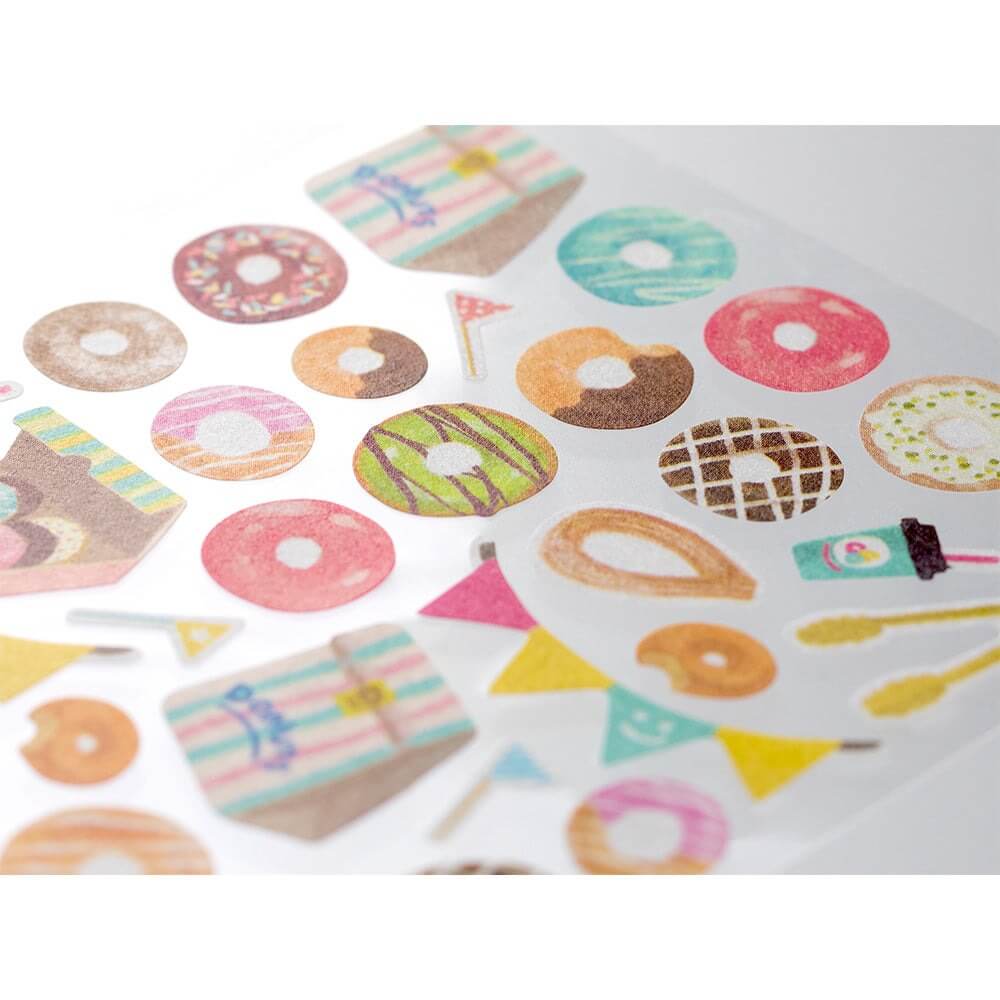 Midori Decorative Stickers Midori Marché Donut Stickers