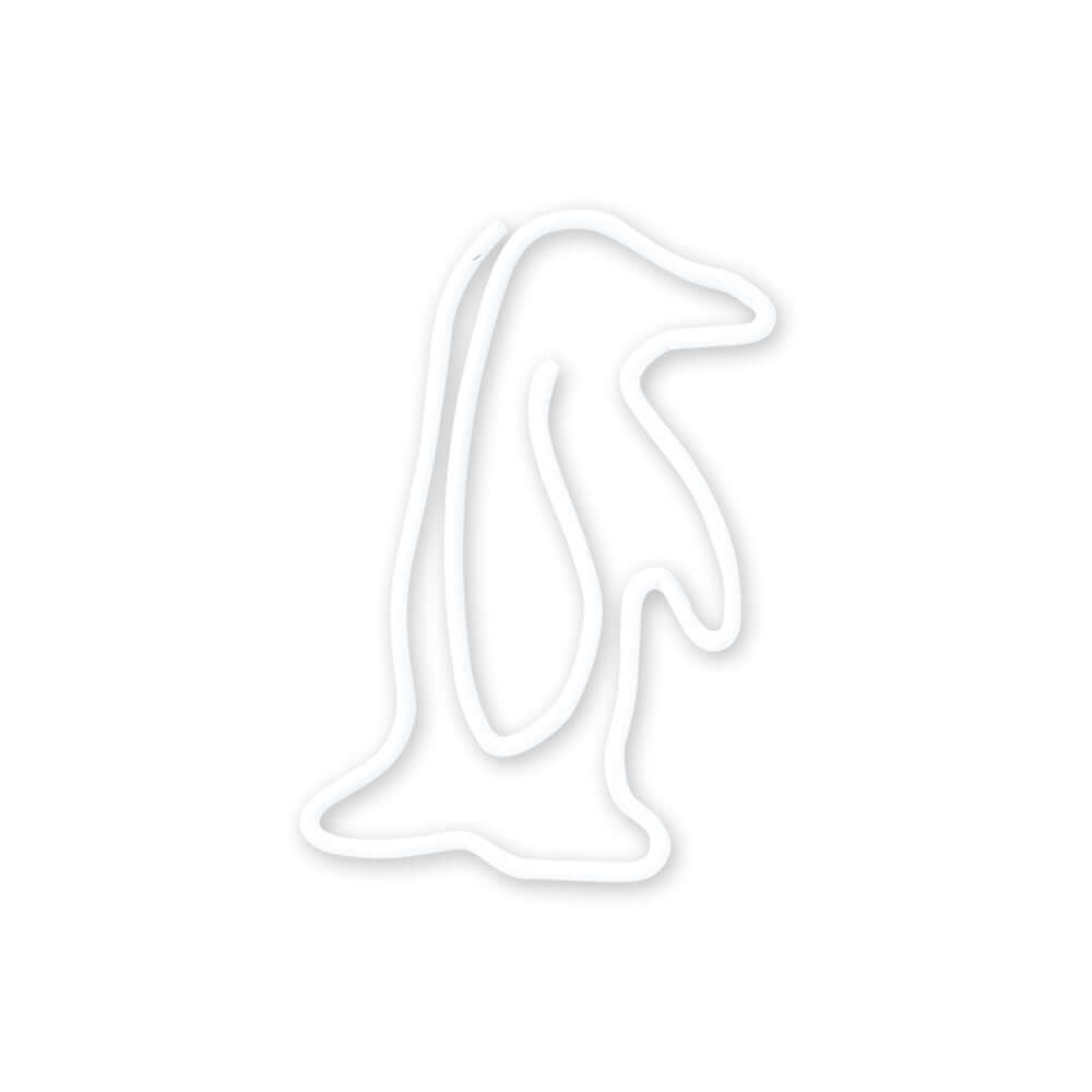 Midori Paper Clips Midori Japan D-Clips Paperclips Penguin in White
