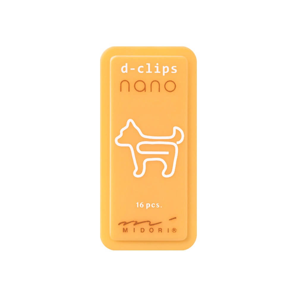 Midori Paperclips Midori Japan D-Clips Nano Dog