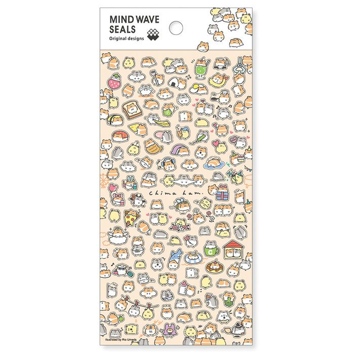 Chimahamu Sticker Seals [Mindwave] – oshoppu