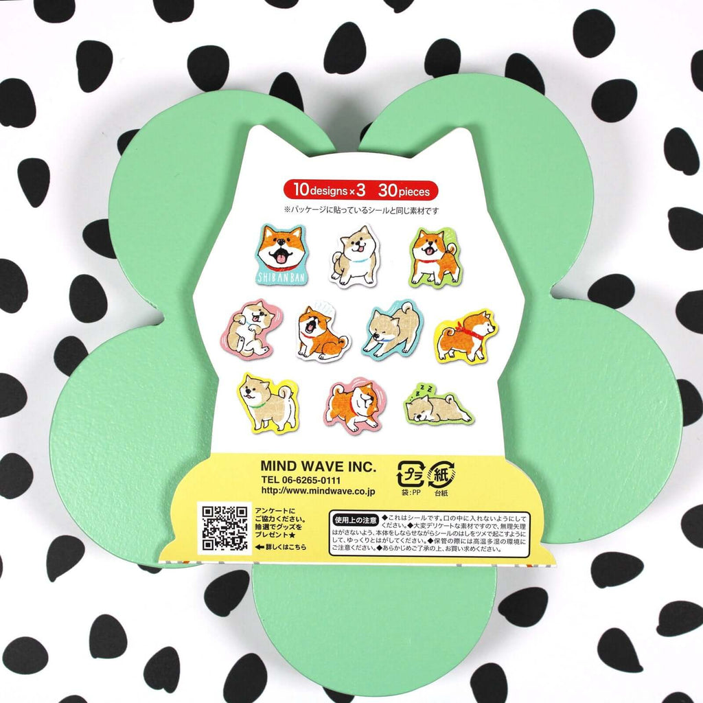 Mindwave Decorative Stickers Shibanban Shiba Inu Dog Stickers