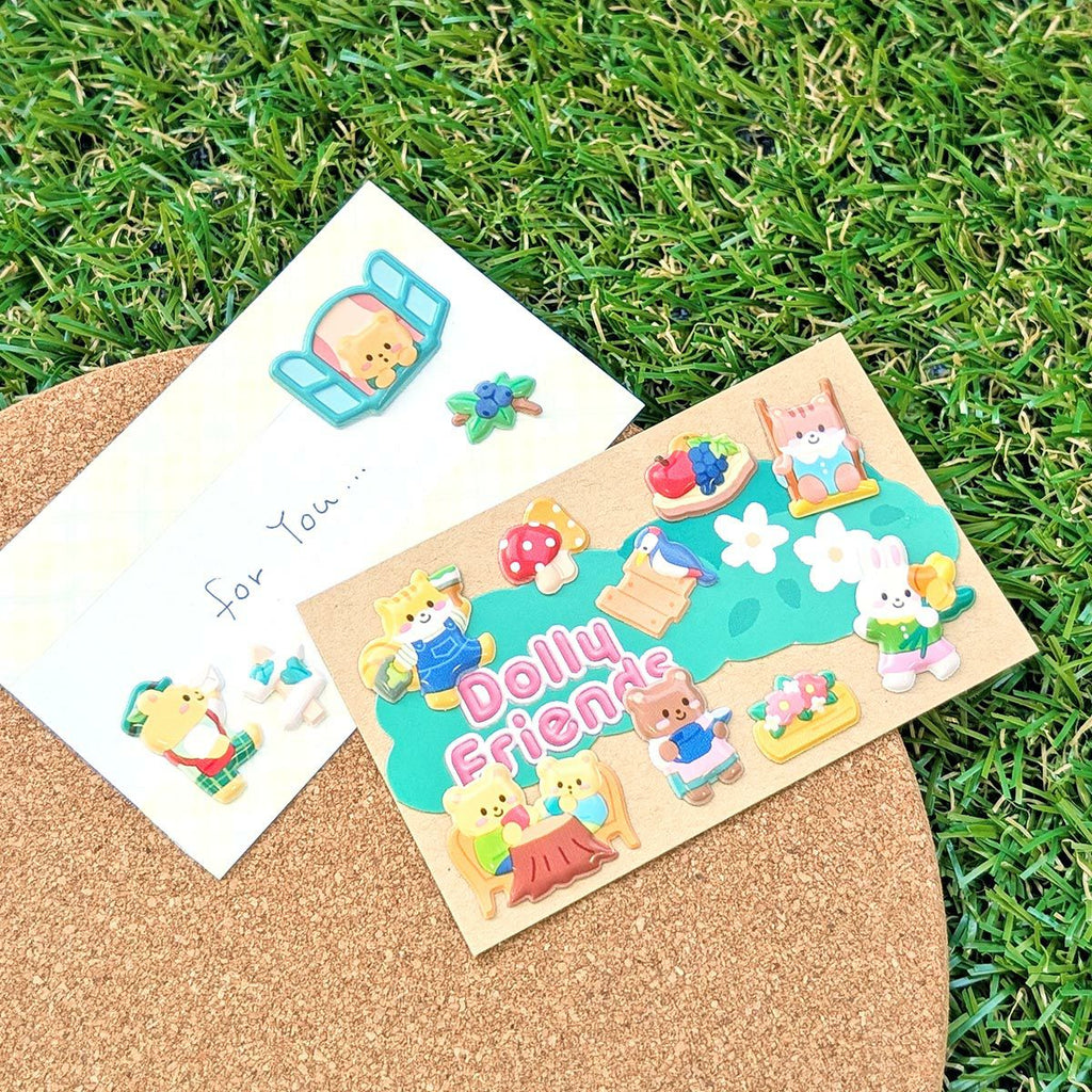 Mindwave Dolly Friends: Forest Sticker Seals [Mindwave]