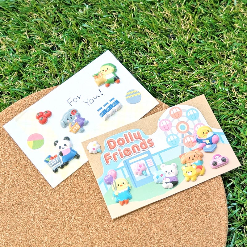 Mindwave Dolly Friends: Leisure Sticker Seals [Mindwave]