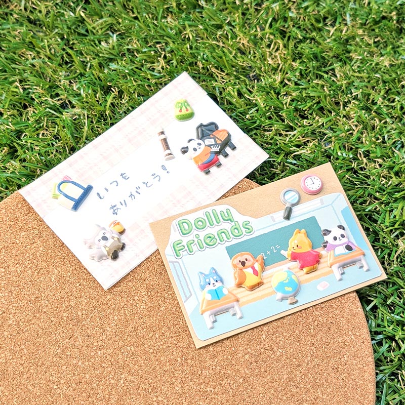 Mindwave Dolly Friends: School Sticker Seals [Mindwave]