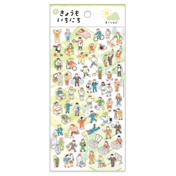 Mindwave Kyomo Iichinichi Morning Sticker Seals [Mindwave]
