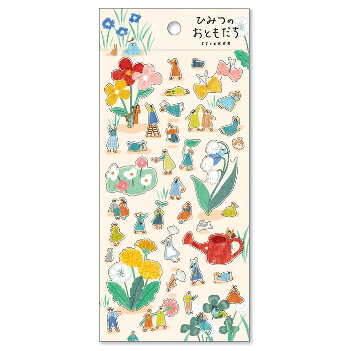 Mindwave Secret Friends Flower Picking Sticker Seals [Mindwave]