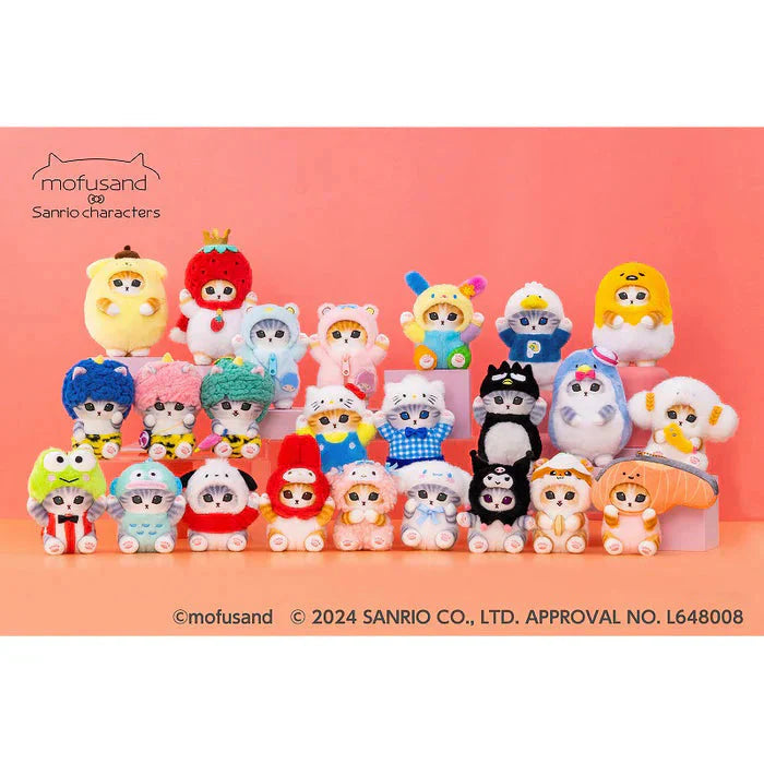 Mofusand Dear Daniel mofusand x Sanrio Characters Mascot Plush