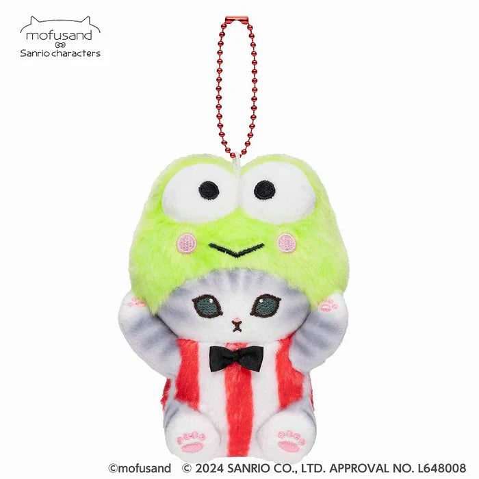 Mofusand Keroppi mofusand x Sanrio Characters Mascot Plush