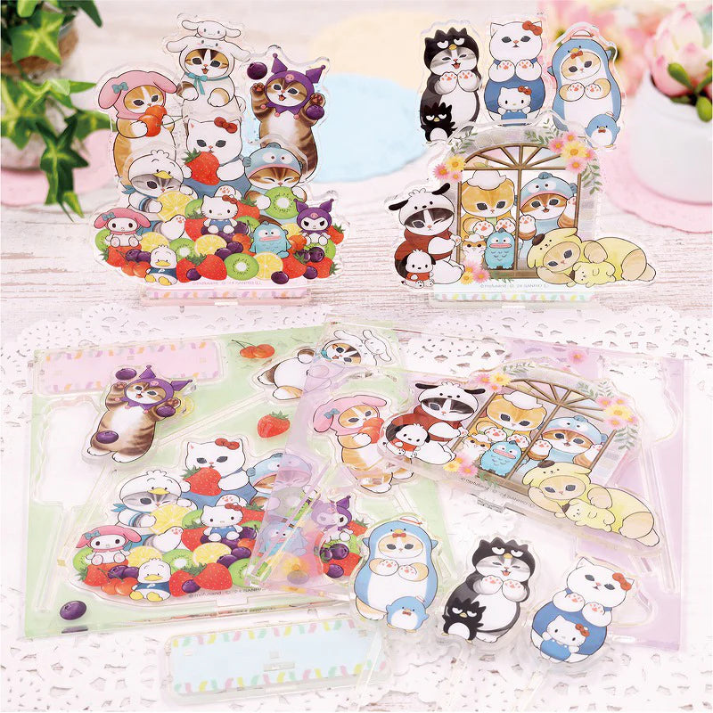 Mofusand mofusand x Sanrio Characters 2WAY Big Acrylic Stand B