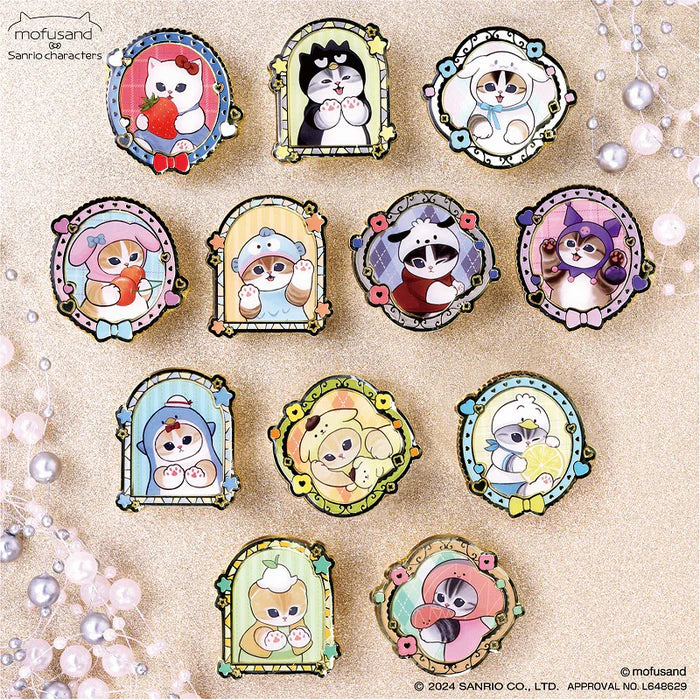 Mofusand mofusand x Sanrio Characters Secret Pins Collection Blind Bags