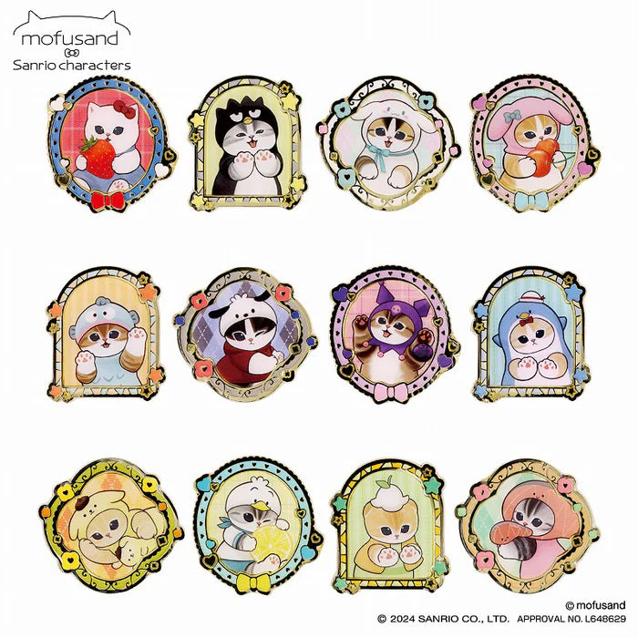 Mofusand mofusand x Sanrio Characters Secret Pins Collection Blind Bags