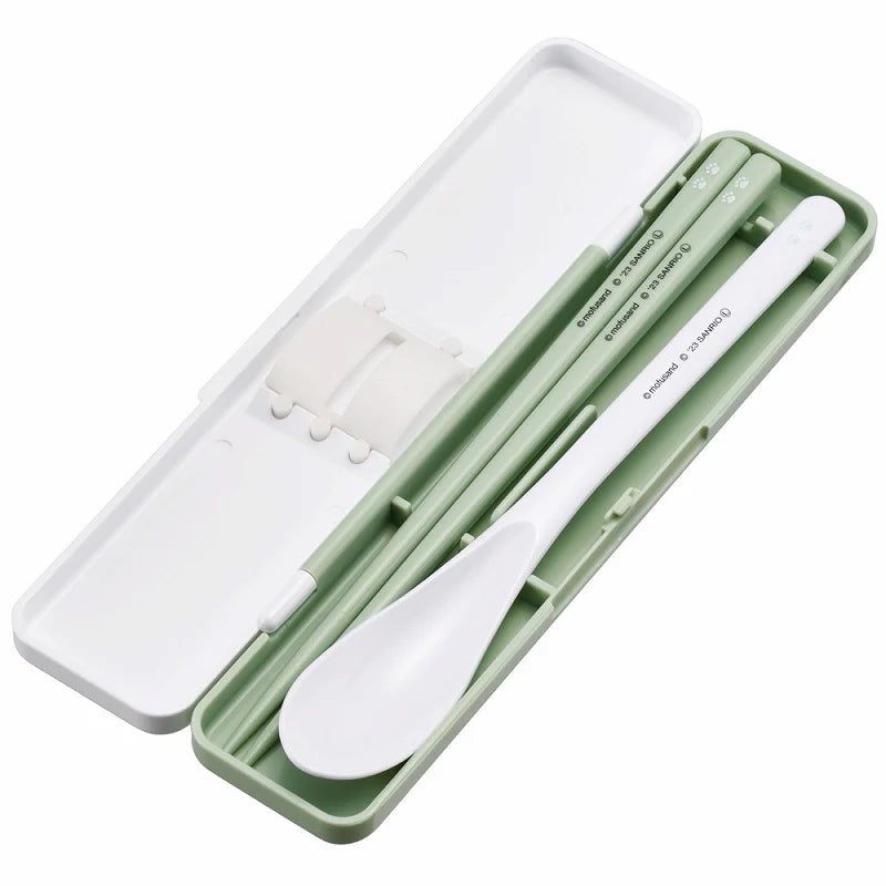 Mofusand Mofusand x Sanrio Chopstick + Spoon Set in Green