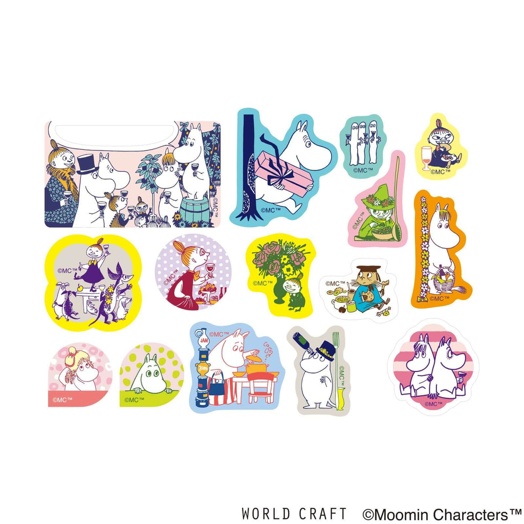 Moomin Decorative Tape Moomin's Party (B) Official Moomin Stickers