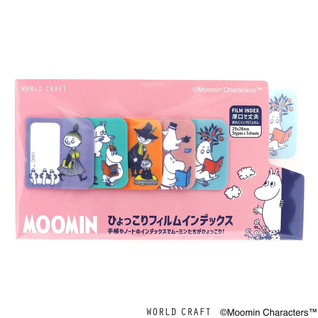 Moomin Decorative Tape Official Moomin Square Index Tabs