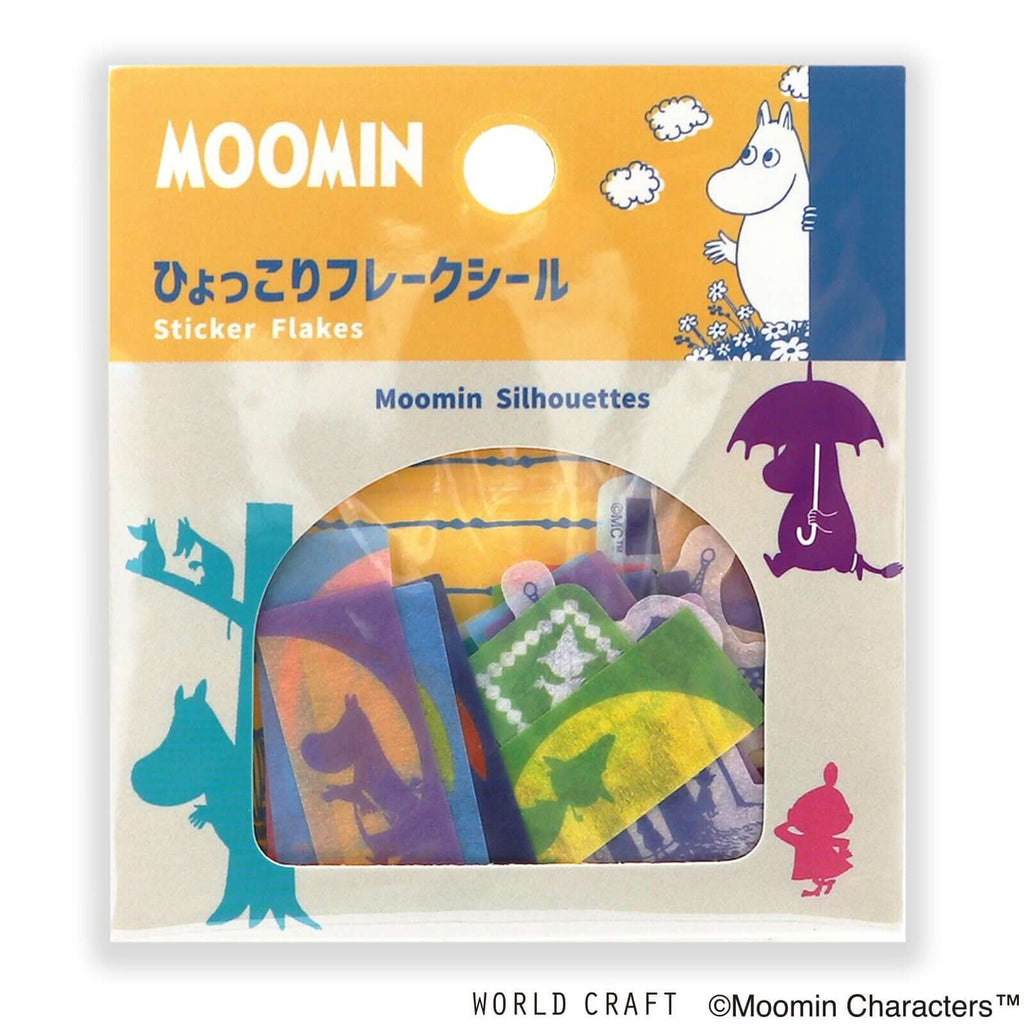 Moomin Decorative Tape Silhoutte Characters Official Moomin Stickers