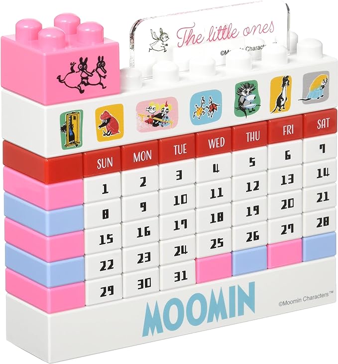 Moomin Moomin Little Ones Building Block Calendar