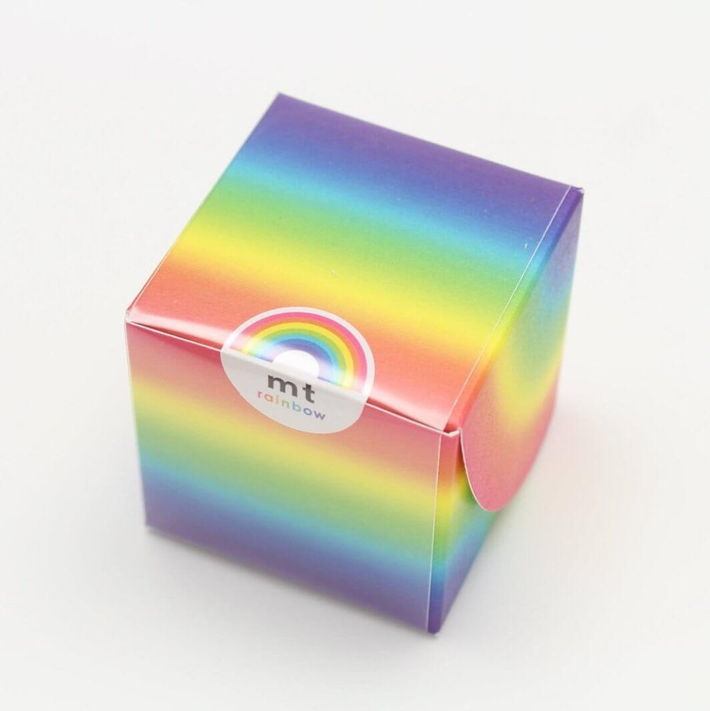 MT Japan Decorative Tape mt Japan 7 Piece Slim Rainbow Washi Tape Box Set