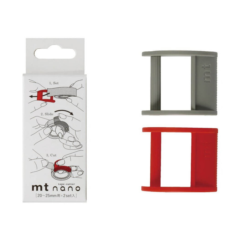 MT Japan MT Masking Tape Nano 2 x Tape Cutters for 20-25mm