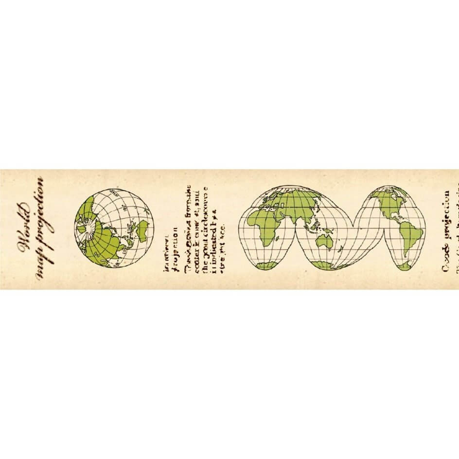 MT Japan Washi Tape mt Ex Map Projection Washi Tape