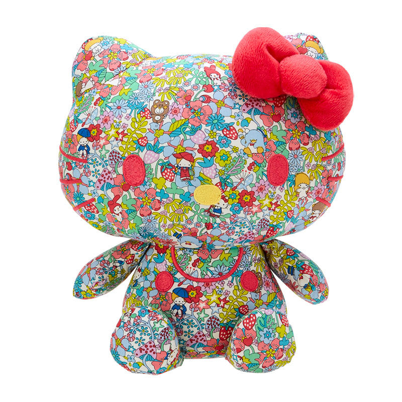 Nakajima Hello Kitty Colourful Ver. Plush [Sanrio X Liberty Fabrics]