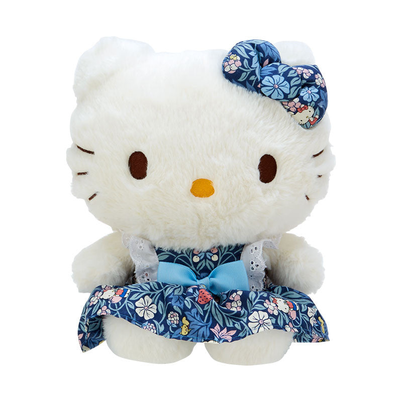 Nakajima Hello Kitty Sanrio X Liberty Fabrics Plush [Blue Ver.]