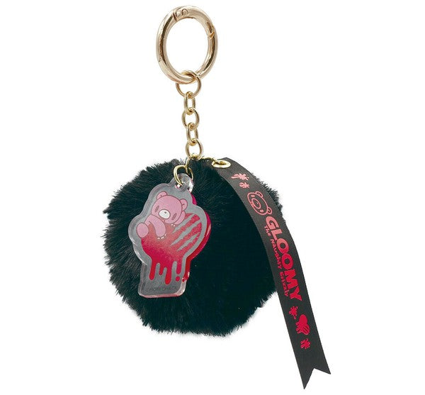 oshoppu Gloomy Bear Black Fur Charm