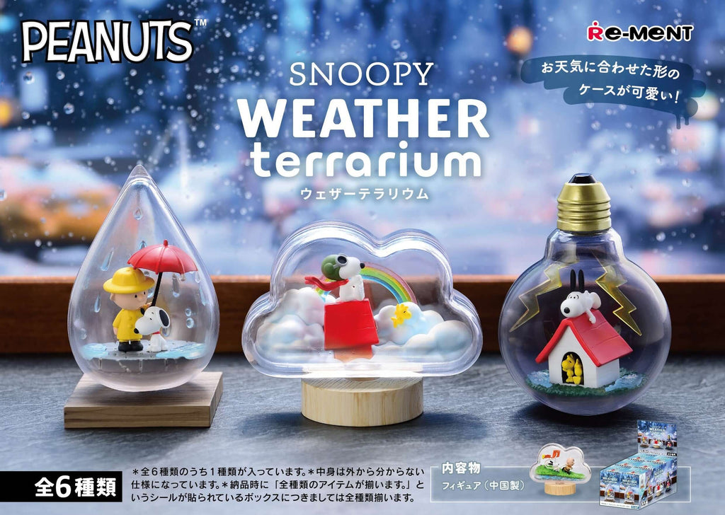 Peanuts Snoopy Weather Re-Ment Blind Boxes