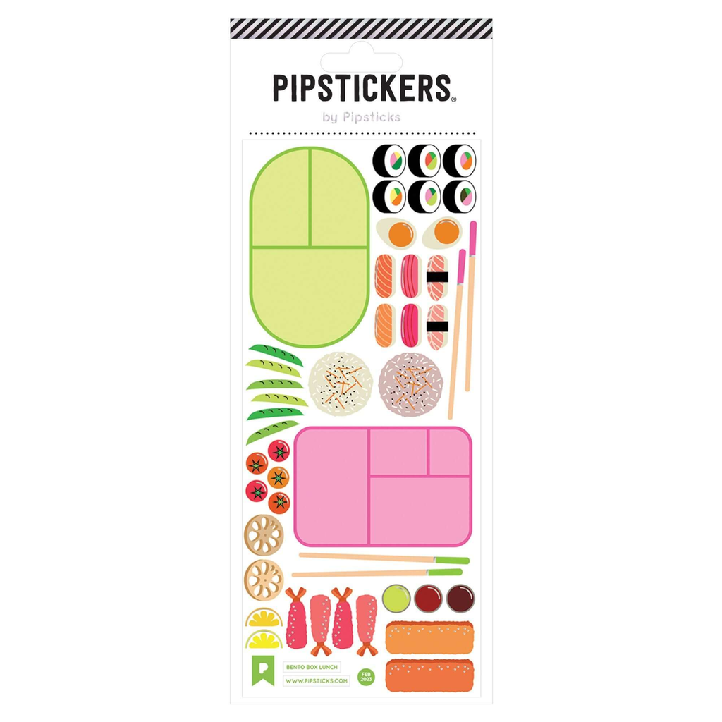 Pipsticks Decorative Stickers Pipsticks - Bento Box Lunch