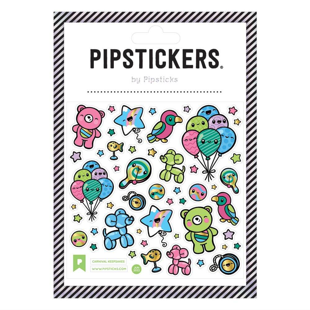 Pipsticks Decorative Stickers Pipsticks - Carnival Keepsakes