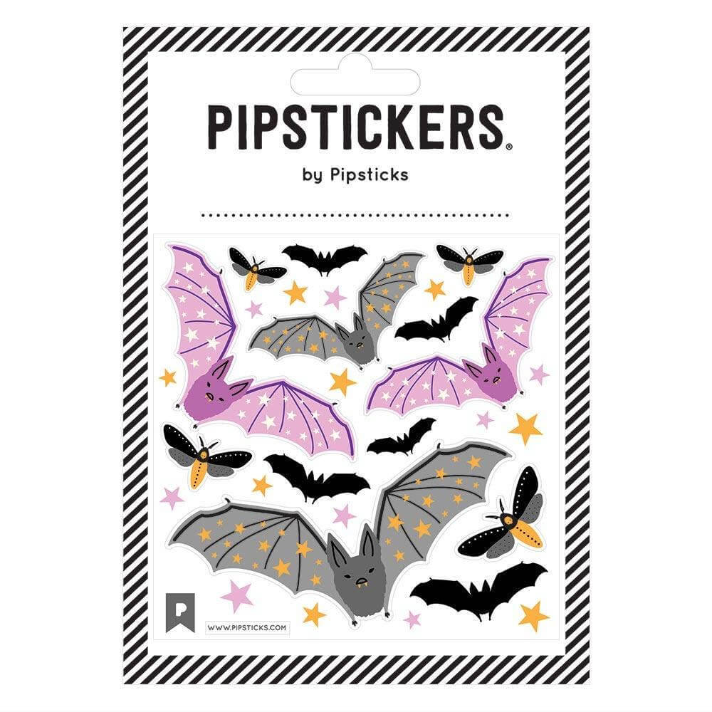 Pipsticks Decorative Stickers Pipsticks - Fuzzy Bats & Moths