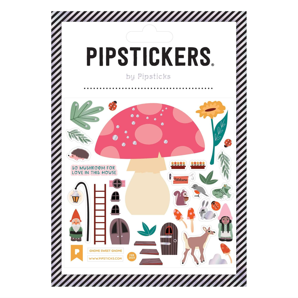 Pipsticks Decorative Stickers Pipsticks - Gnome Sweet Gnome
