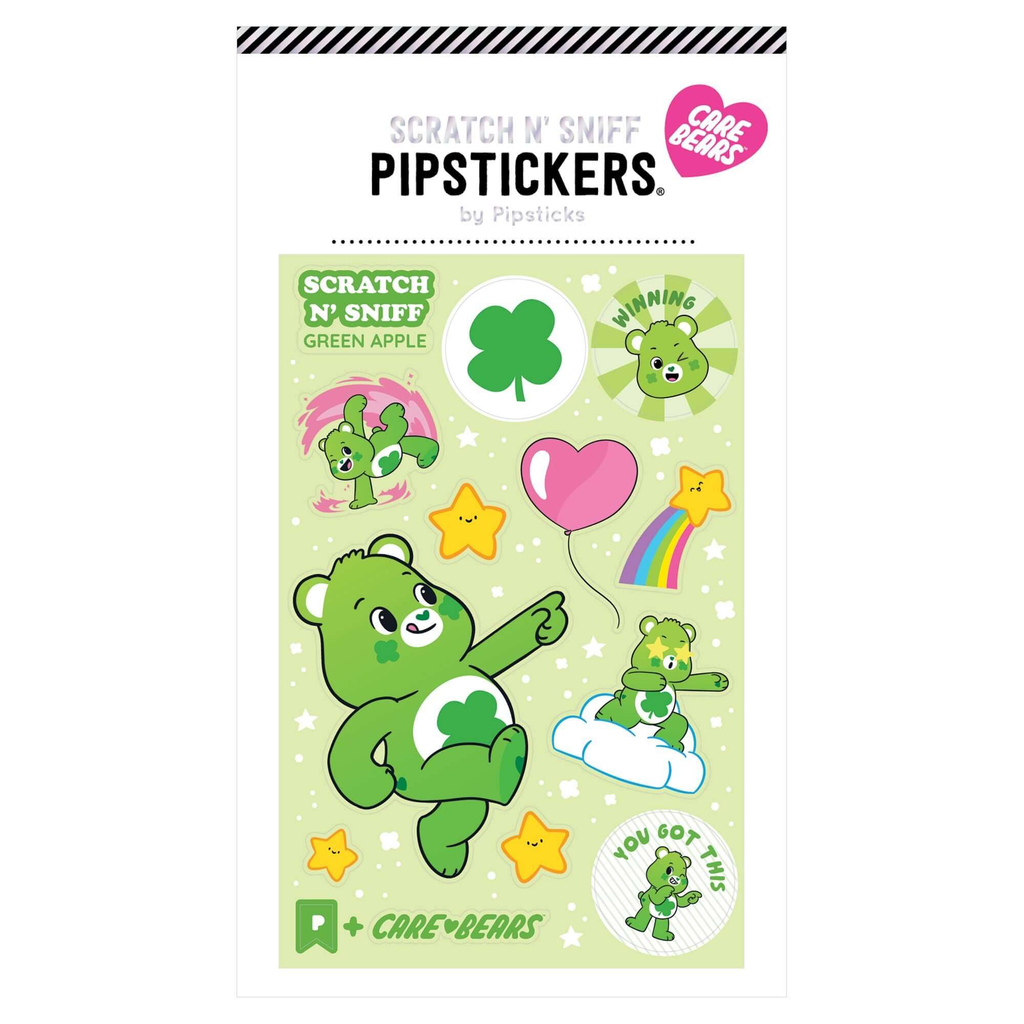 Pipsticks Decorative Stickers Pipsticks - Good Luck Bear Scratch n Sniff