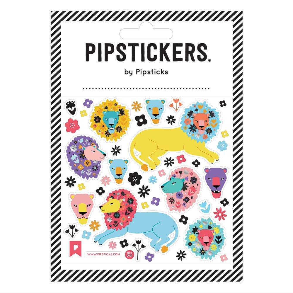 Pipsticks Decorative Stickers Pipsticks - Lions In Bloom