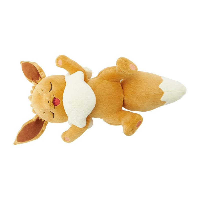 Pokemon Center Goodnight Eevee Mocchiri Plush [Pokemon Sleep]