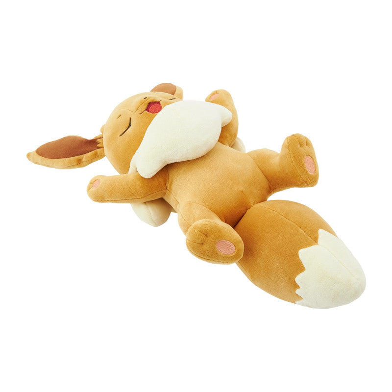 Pokemon Center Goodnight Eevee Mocchiri Plush [Pokemon Sleep]