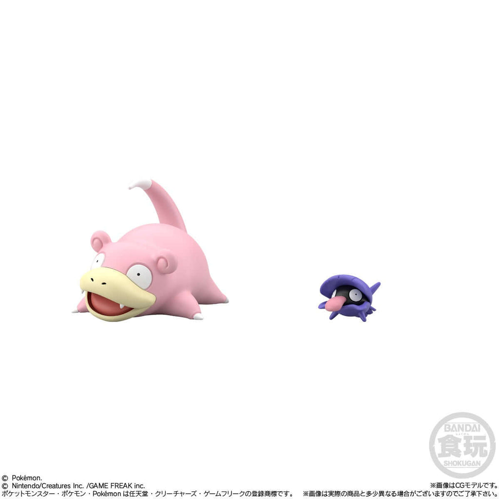 Pokemon Slowpoke and Shellder Pokemon Scale World Kanto Region 3 Set