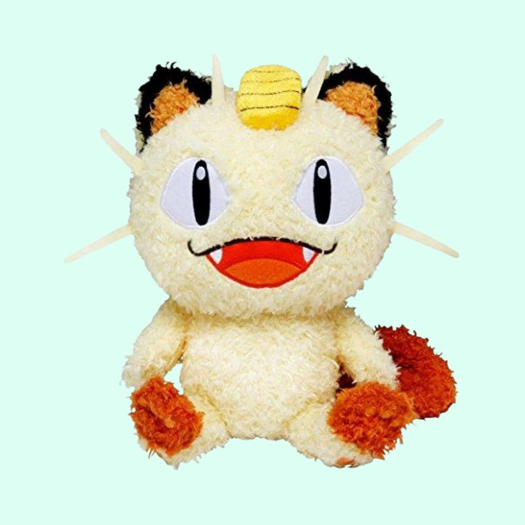 Pokemon Stuffed Animals Meowth Pokemon Fluffy Plush