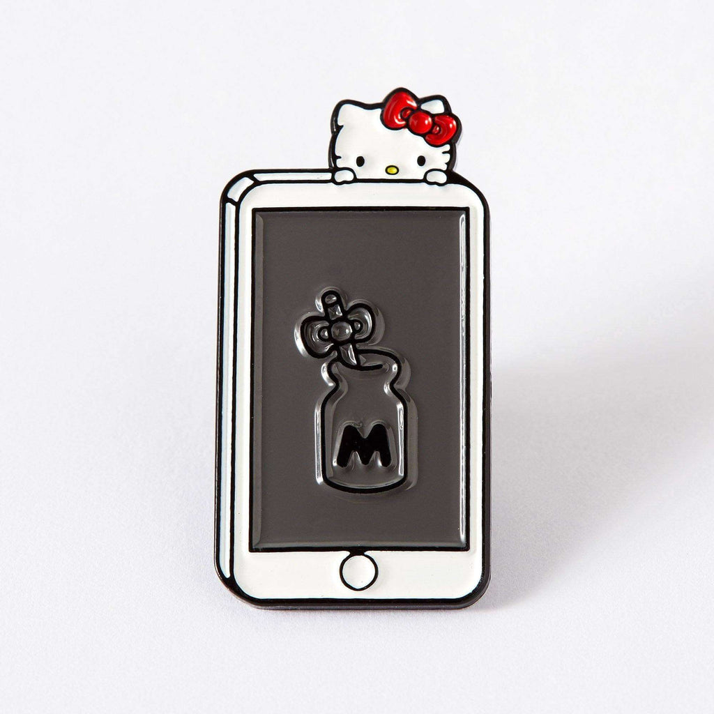 Punky Pins Decorative Stickers Punky Pins - Hello Kitty Mobile Phone Enamel Pin