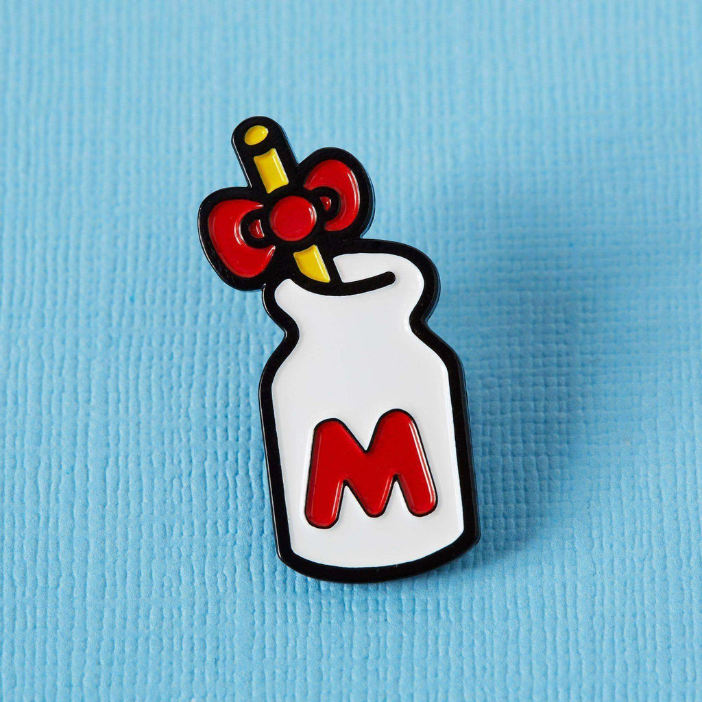 Punky Pins Decorative Stickers Punky Pins - Hello Kitty x Punky Pins Milk Bottle Enamel Pin