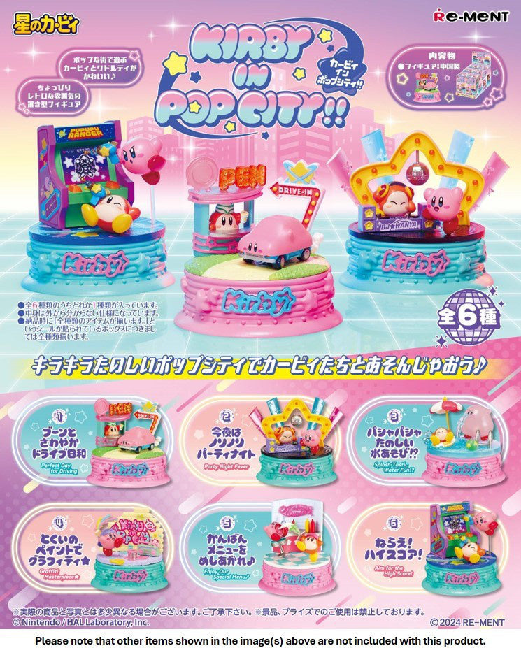 Re-Ment Kirby in Pop City!! Re-Ment [Choose Your Box]