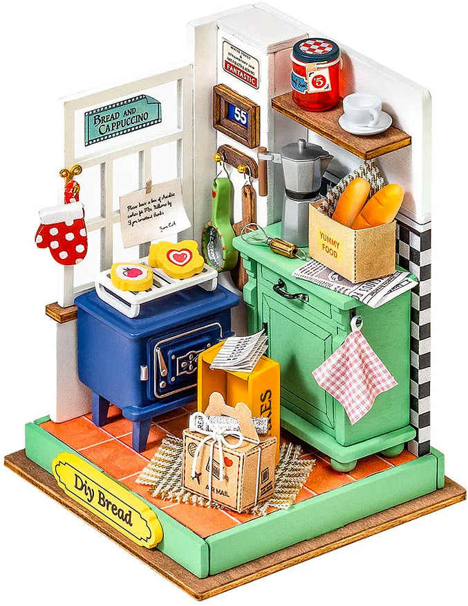Robotime Mini Bakery DIY Miniature House