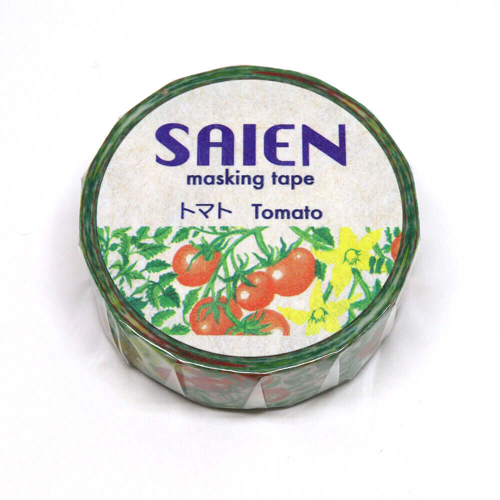 Saien Decorative Tape Tomato Plant Washi Tape