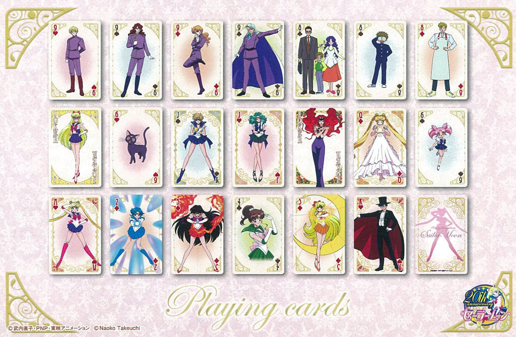Sailor Moon Card Game Accessories Sailor Moon Playing Cards