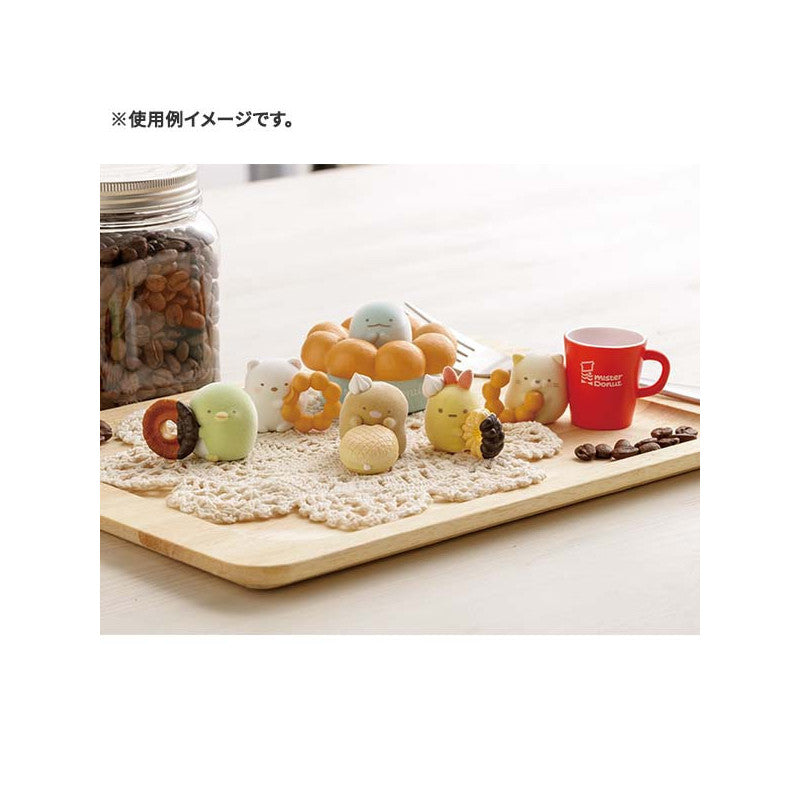 San-X Ebi Furai no Shippo Mister Donut x Sumikko Gurashi Petit Mascot