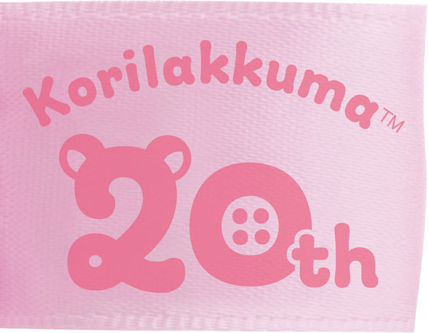 San-X Korilakkuma 20th Anniversary 1+5 Colours Plush [Full of Strawberry]