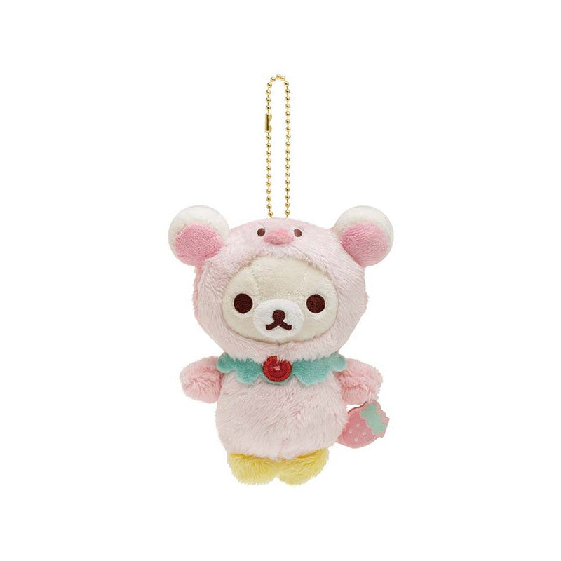 San-X Korilakkuma Penguin Ver. Mascot Plush [Korilakkuma 20th Anniversary Full of Strawberry Day]